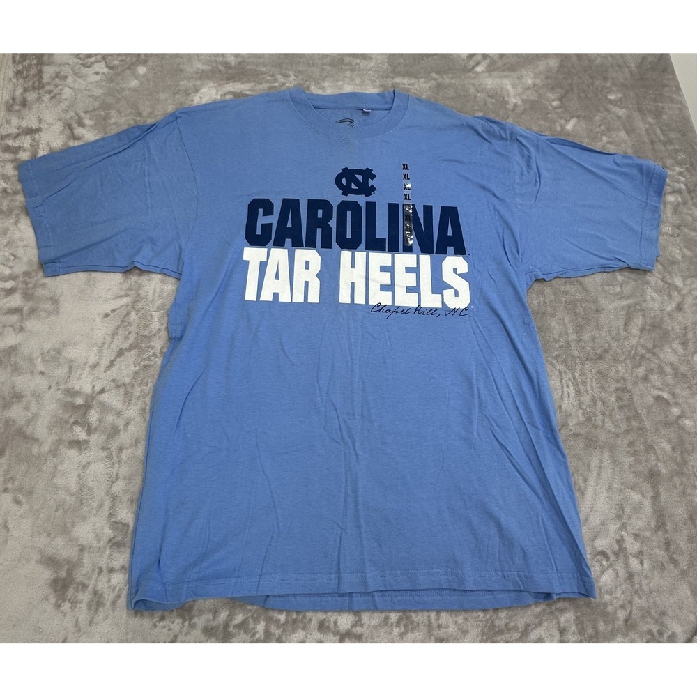 Carolina‎ Tar Heels by Cadre T-Shirt Men's Size XL Blue UNC Short Sleeve NWT